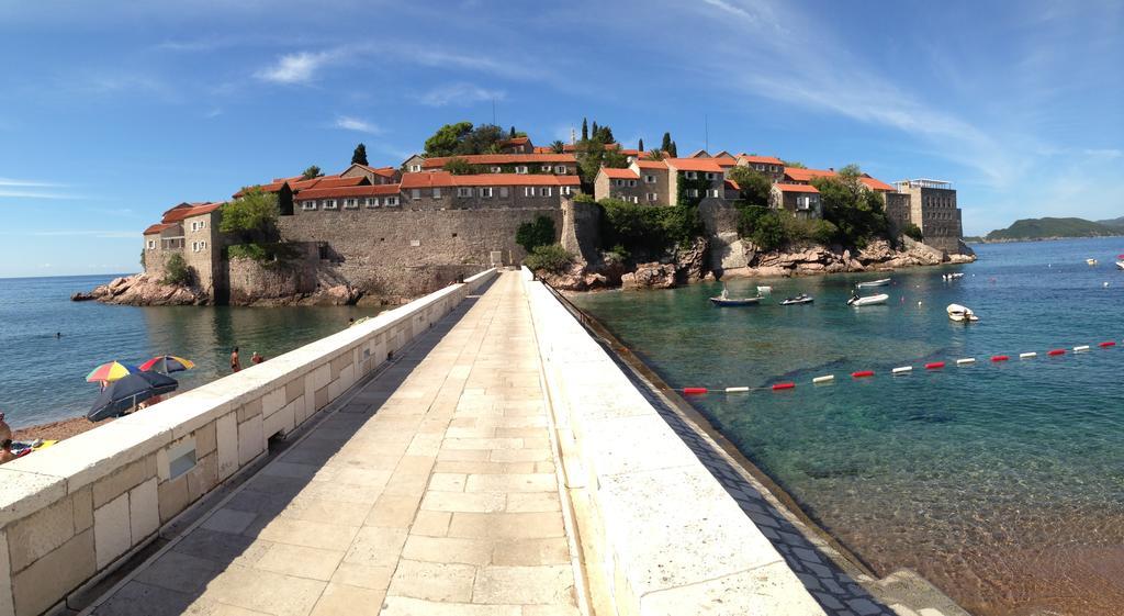 Apartments Vila Andja Sveti Stefan Exterior foto